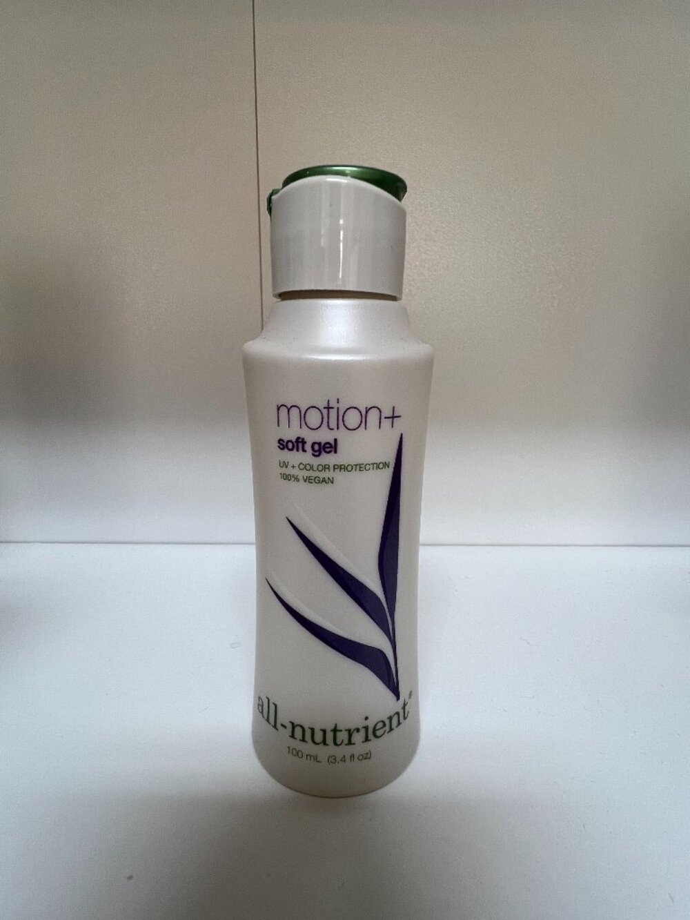 All Nutrients Motion + Soft Hair Gel 3.4 oz Uv Color Protection 100% Vegan